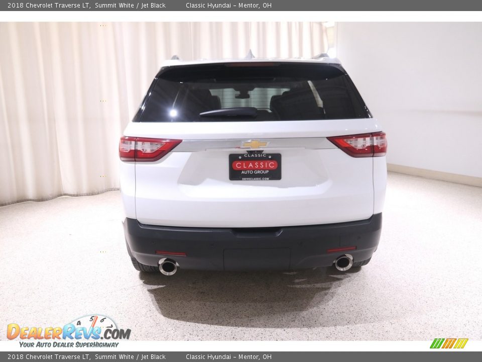 2018 Chevrolet Traverse LT Summit White / Jet Black Photo #20