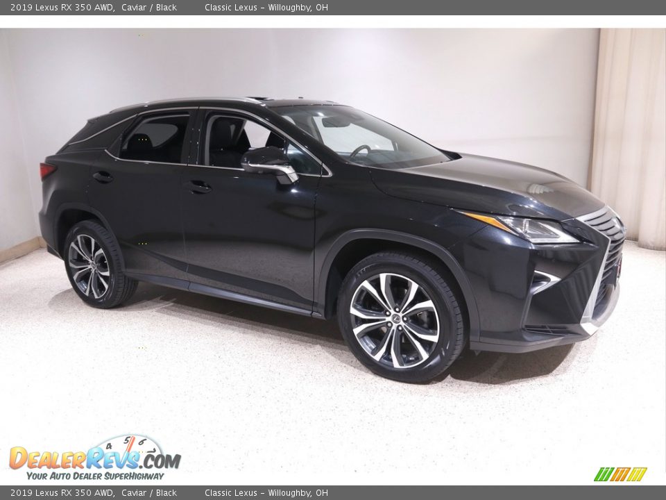 2019 Lexus RX 350 AWD Caviar / Black Photo #1