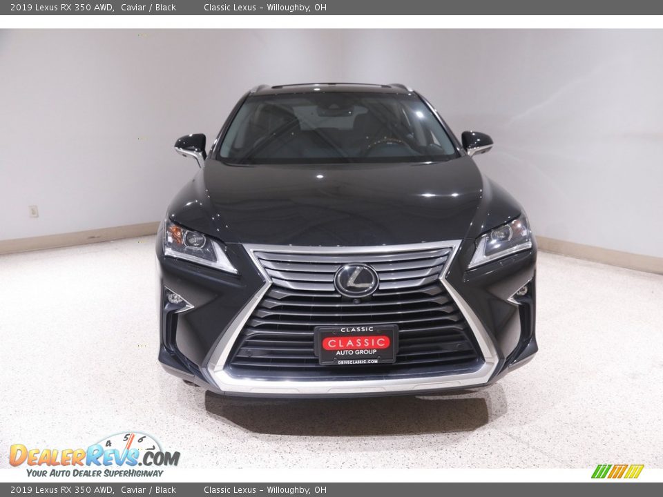 2019 Lexus RX 350 AWD Caviar / Black Photo #2