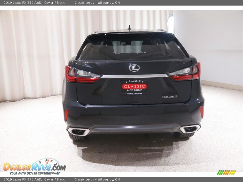 2019 Lexus RX 350 AWD Caviar / Black Photo #22