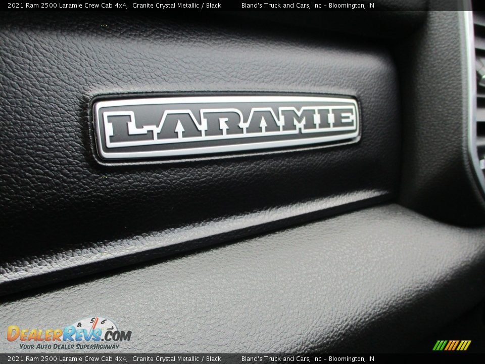 2021 Ram 2500 Laramie Crew Cab 4x4 Granite Crystal Metallic / Black Photo #30