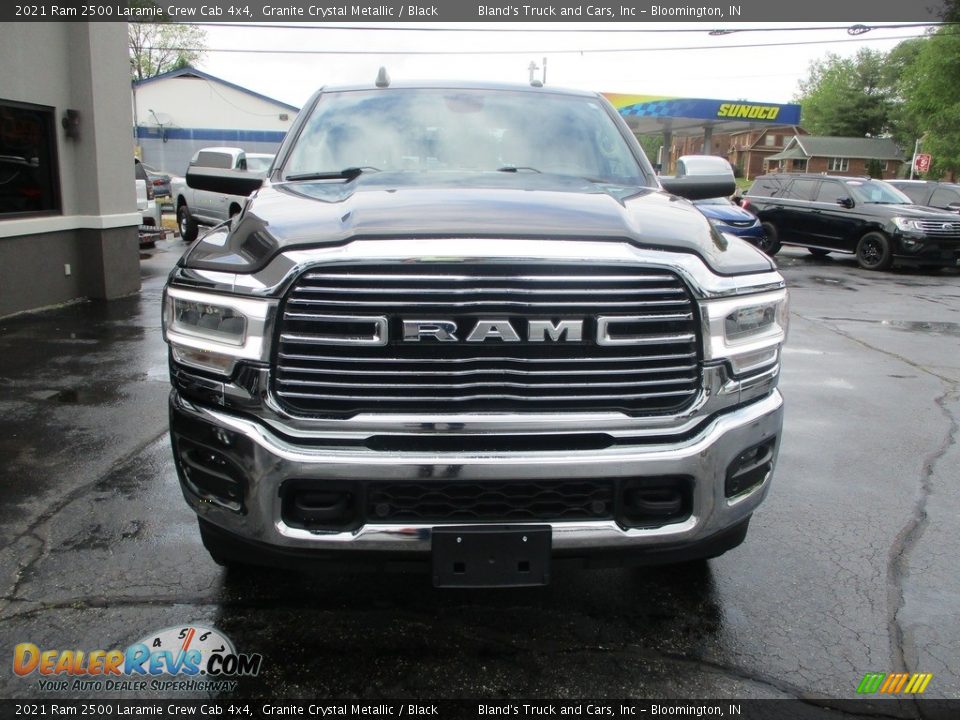 2021 Ram 2500 Laramie Crew Cab 4x4 Granite Crystal Metallic / Black Photo #33