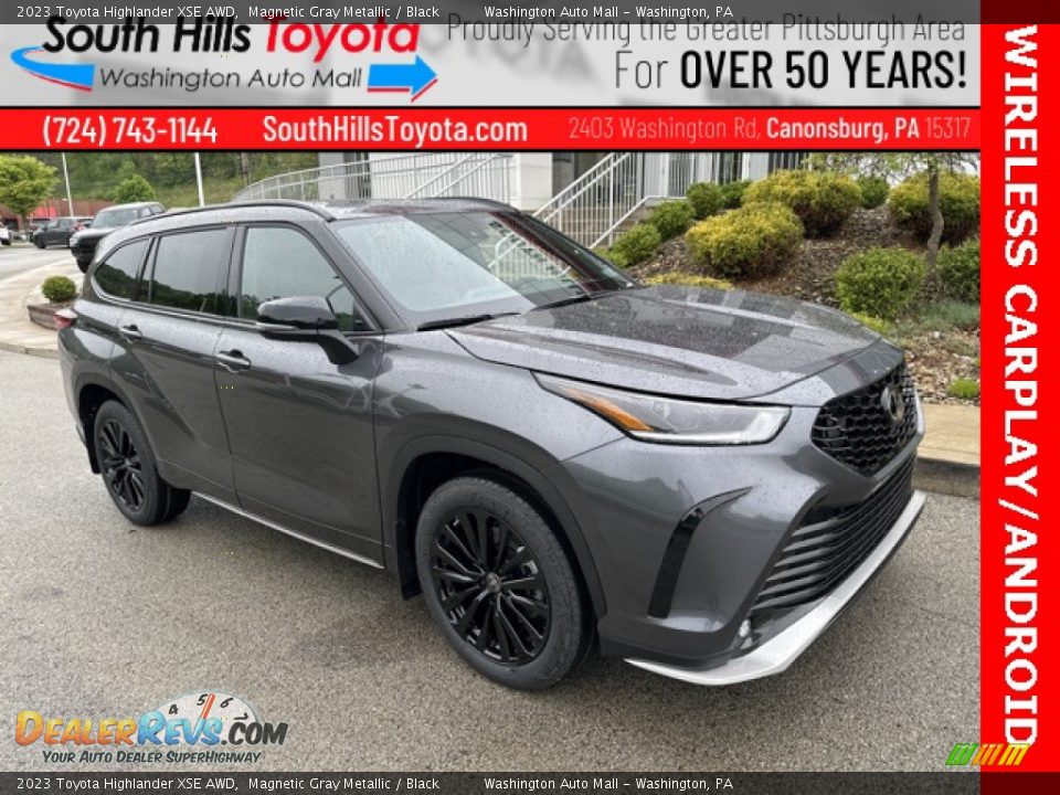 2023 Toyota Highlander XSE AWD Magnetic Gray Metallic / Black Photo #1