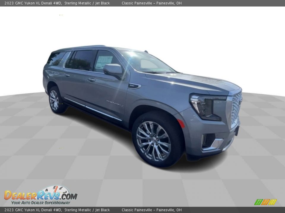 2023 GMC Yukon XL Denali 4WD Sterling Metallic / Jet Black Photo #2