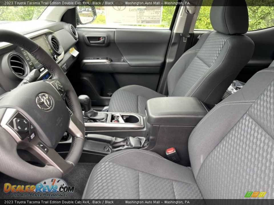 Front Seat of 2023 Toyota Tacoma Trail Edition Double Cab 4x4 Photo #4