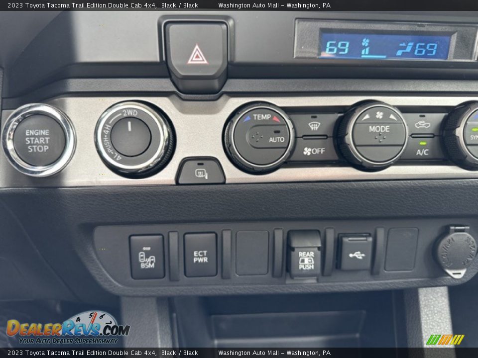 Controls of 2023 Toyota Tacoma Trail Edition Double Cab 4x4 Photo #14