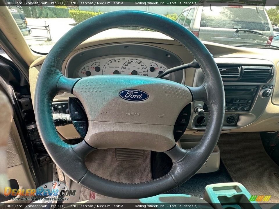 2005 Ford Explorer Sport Trac XLT Black Clearcoat / Medium Pebble Photo #14