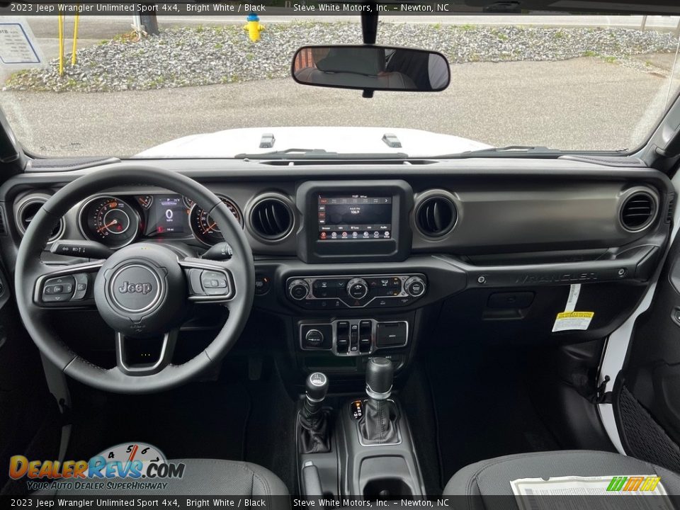 Dashboard of 2023 Jeep Wrangler Unlimited Sport 4x4 Photo #17