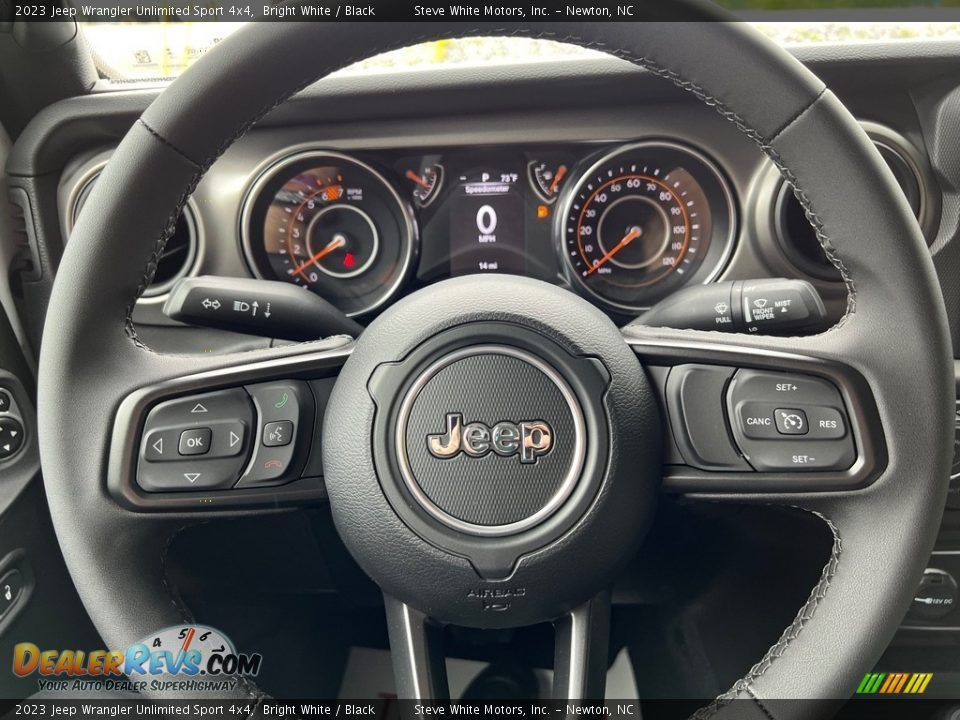 2023 Jeep Wrangler Unlimited Sport 4x4 Steering Wheel Photo #18