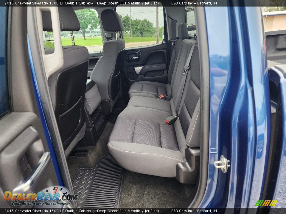 2015 Chevrolet Silverado 1500 LT Double Cab 4x4 Deep Ocean Blue Metallic / Jet Black Photo #18