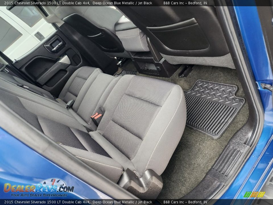 2015 Chevrolet Silverado 1500 LT Double Cab 4x4 Deep Ocean Blue Metallic / Jet Black Photo #21