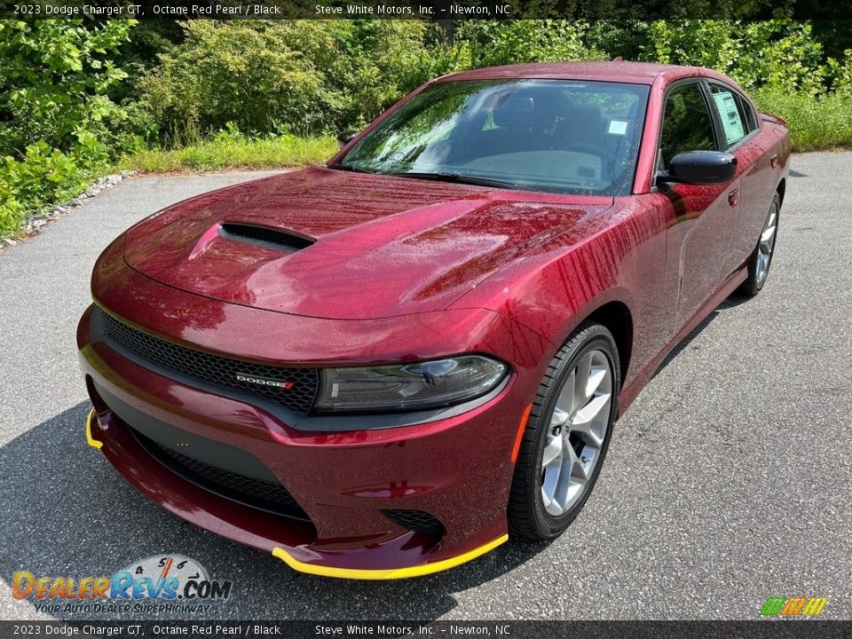 2023 Dodge Charger GT Octane Red Pearl / Black Photo #2