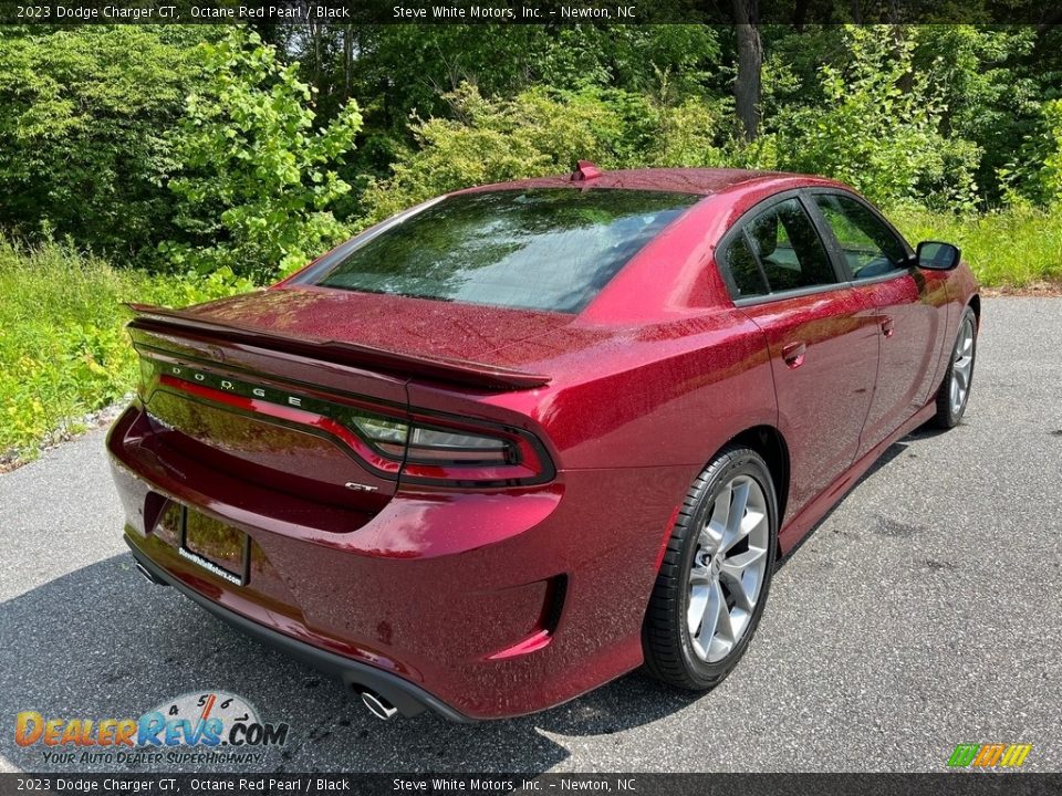 2023 Dodge Charger GT Octane Red Pearl / Black Photo #6