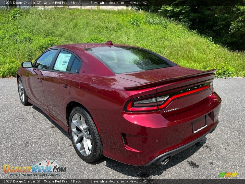 2023 Dodge Charger GT Octane Red Pearl / Black Photo #8