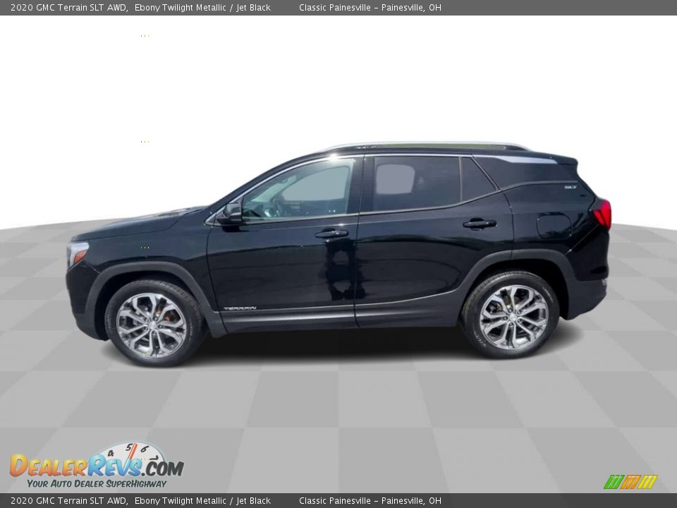 2020 GMC Terrain SLT AWD Ebony Twilight Metallic / Jet Black Photo #5