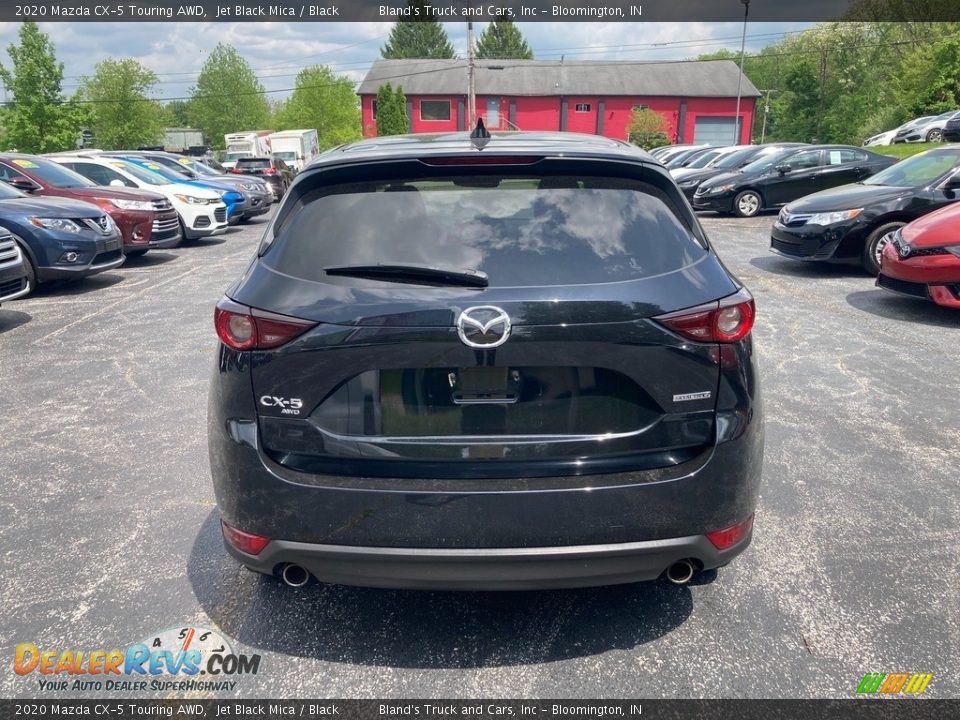 2020 Mazda CX-5 Touring AWD Jet Black Mica / Black Photo #4