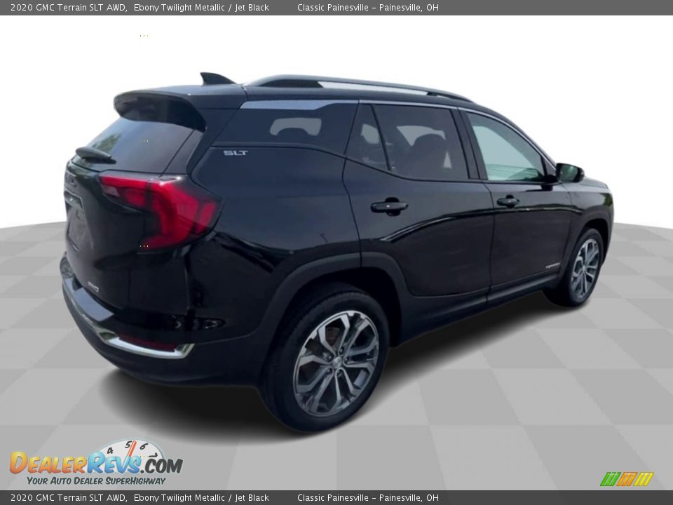 2020 GMC Terrain SLT AWD Ebony Twilight Metallic / Jet Black Photo #8