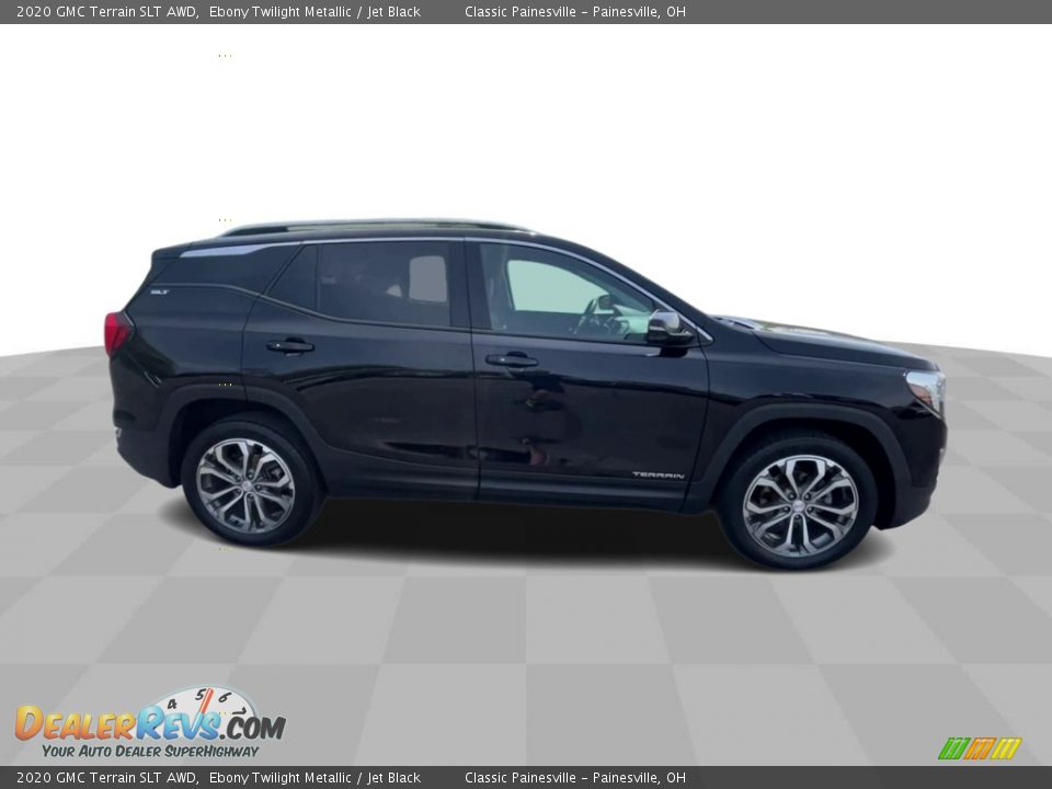 2020 GMC Terrain SLT AWD Ebony Twilight Metallic / Jet Black Photo #9