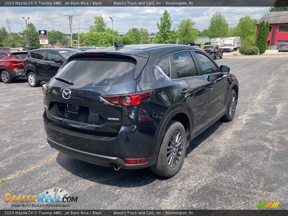 2020 Mazda CX-5 Touring AWD Jet Black Mica / Black Photo #7