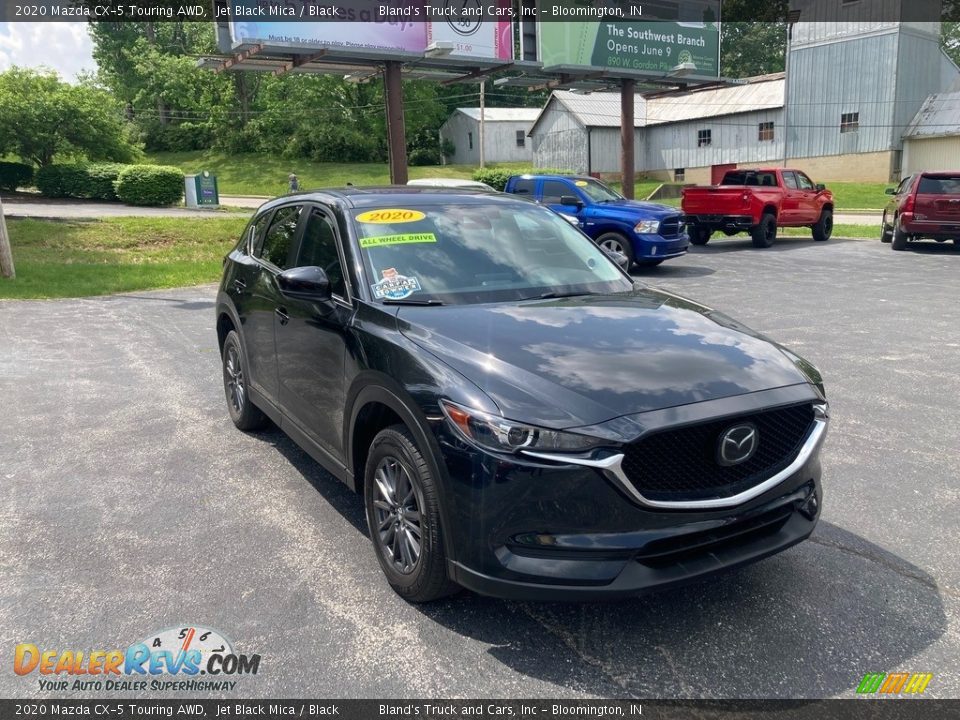 2020 Mazda CX-5 Touring AWD Jet Black Mica / Black Photo #8