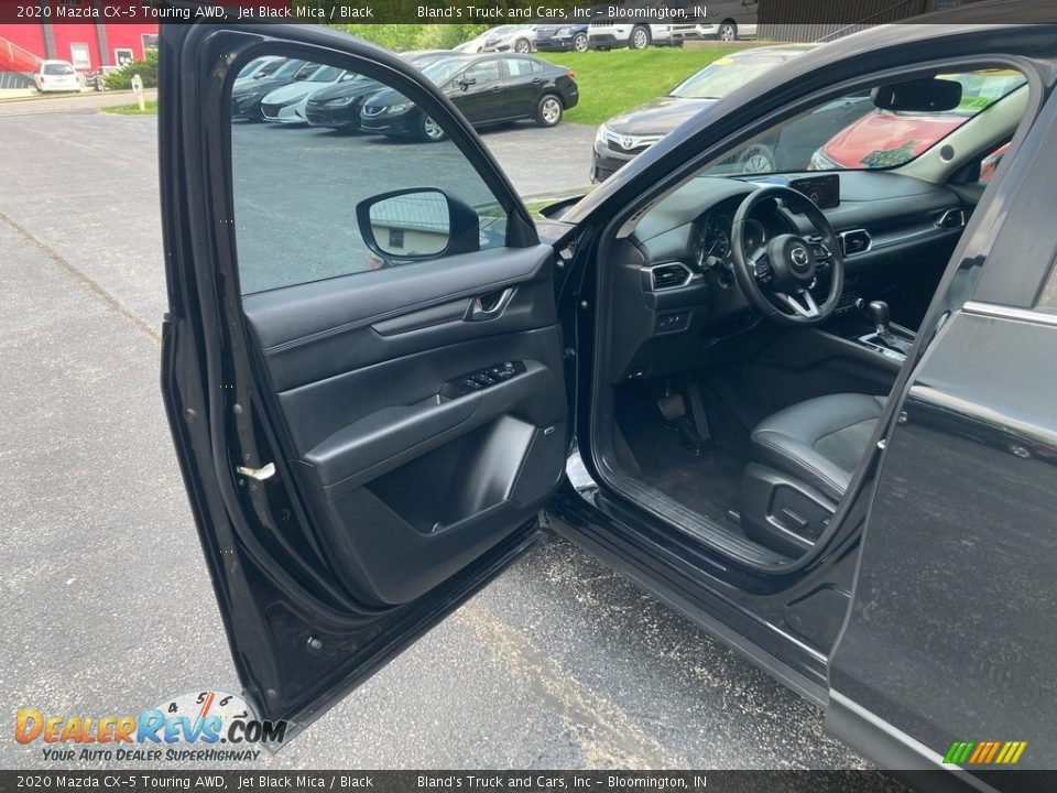 2020 Mazda CX-5 Touring AWD Jet Black Mica / Black Photo #10