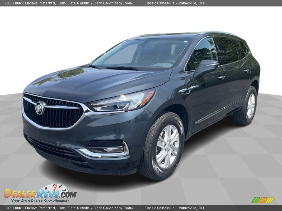 2020 Buick Enclave Preferred Dark Slate Metallic / Dark Galvinized/Ebony Photo #1