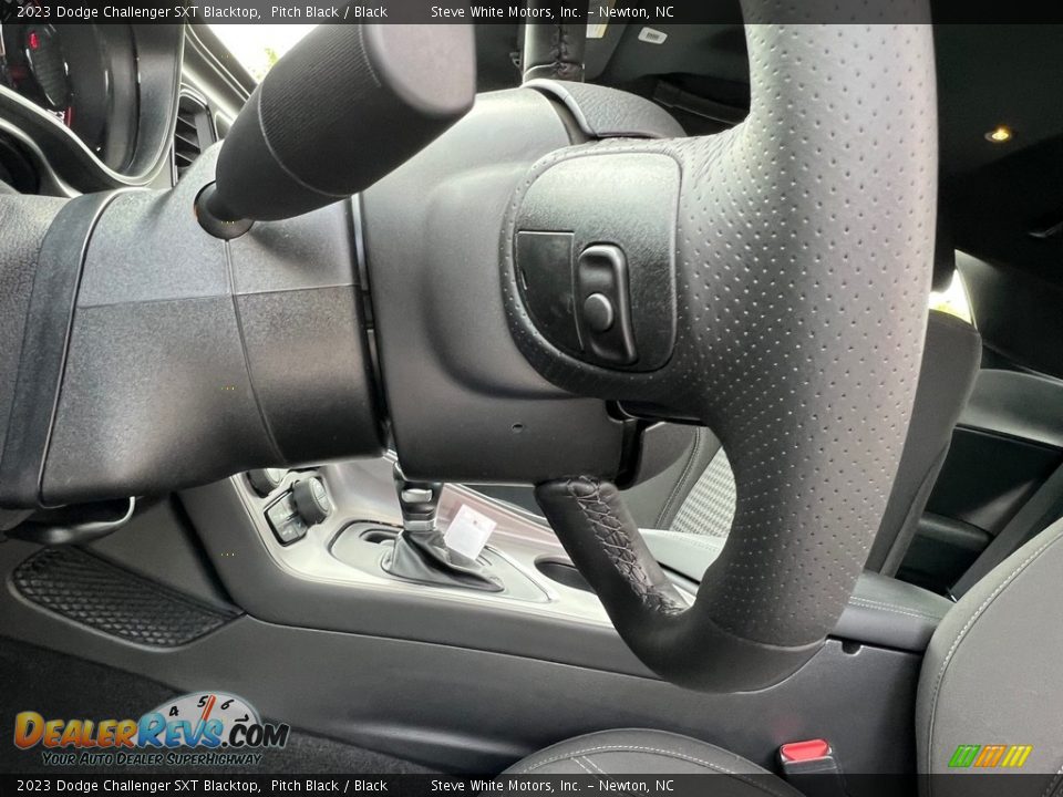 2023 Dodge Challenger SXT Blacktop Steering Wheel Photo #13