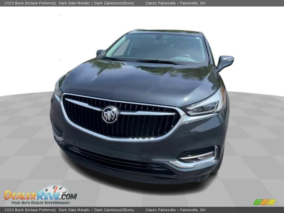 2020 Buick Enclave Preferred Dark Slate Metallic / Dark Galvinized/Ebony Photo #3