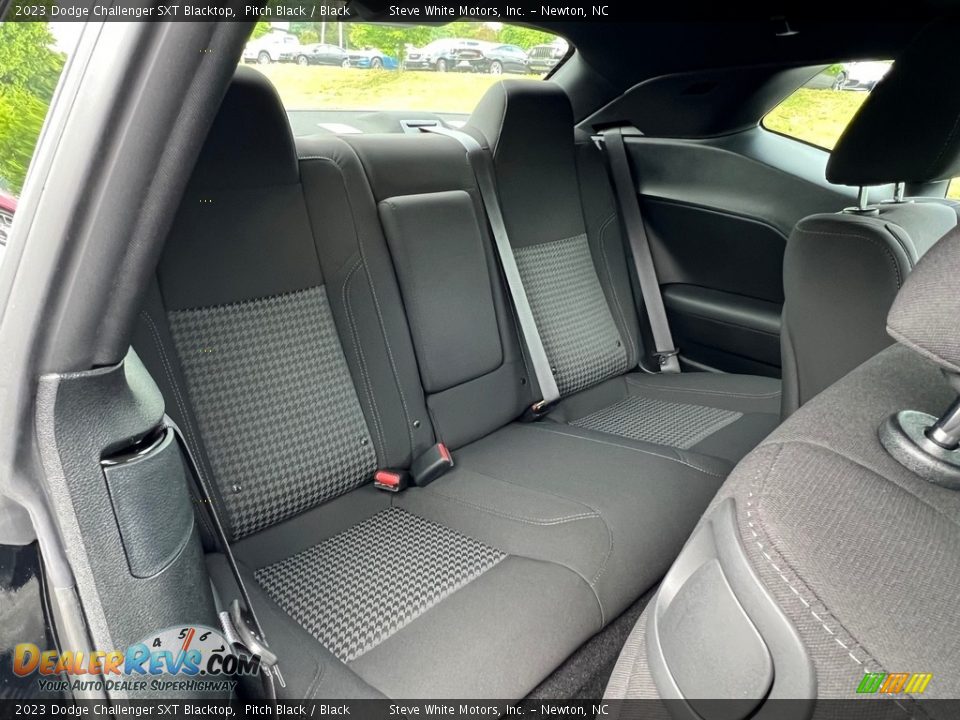 Rear Seat of 2023 Dodge Challenger SXT Blacktop Photo #15