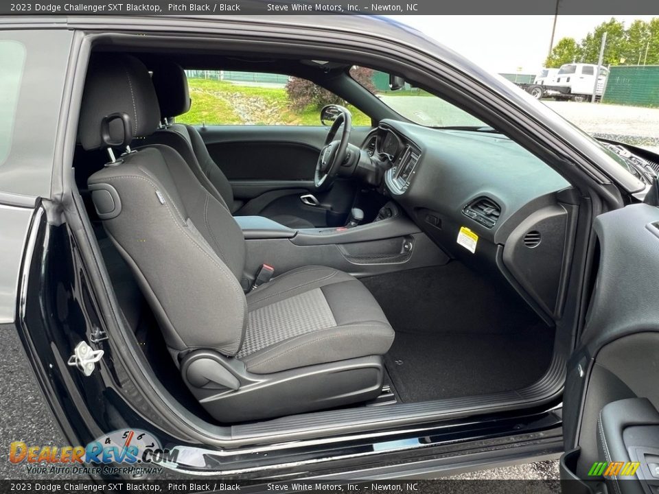 Front Seat of 2023 Dodge Challenger SXT Blacktop Photo #16