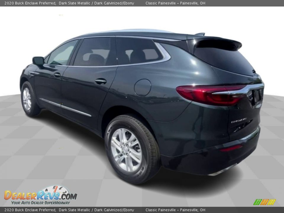 2020 Buick Enclave Preferred Dark Slate Metallic / Dark Galvinized/Ebony Photo #6