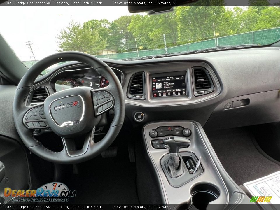 Dashboard of 2023 Dodge Challenger SXT Blacktop Photo #17