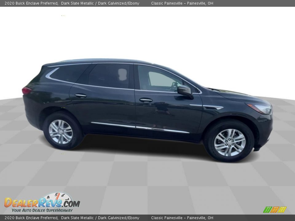 2020 Buick Enclave Preferred Dark Slate Metallic / Dark Galvinized/Ebony Photo #9