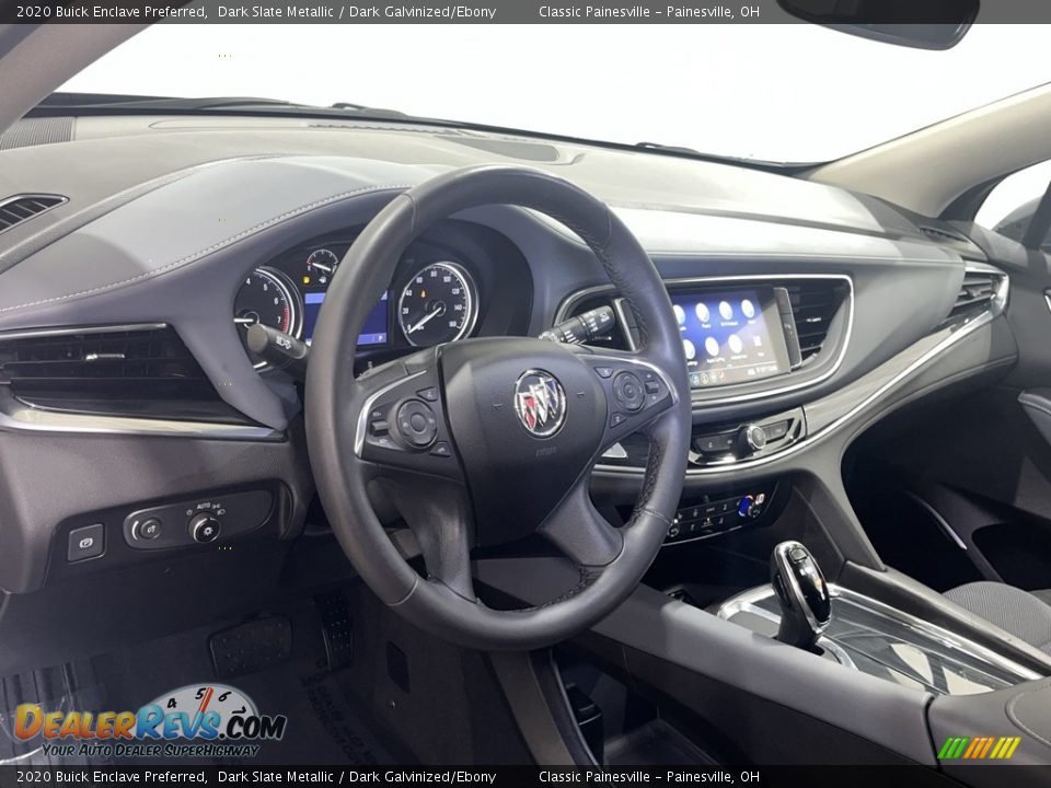 2020 Buick Enclave Preferred Dark Slate Metallic / Dark Galvinized/Ebony Photo #10