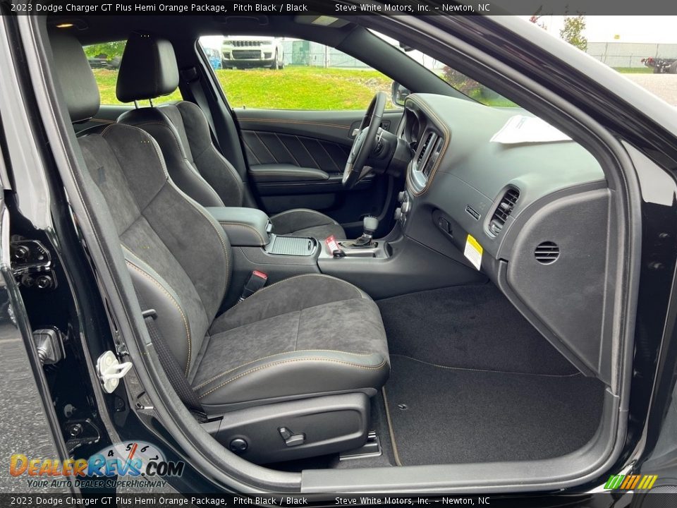 Black Interior - 2023 Dodge Charger GT Plus Hemi Orange Package Photo #18