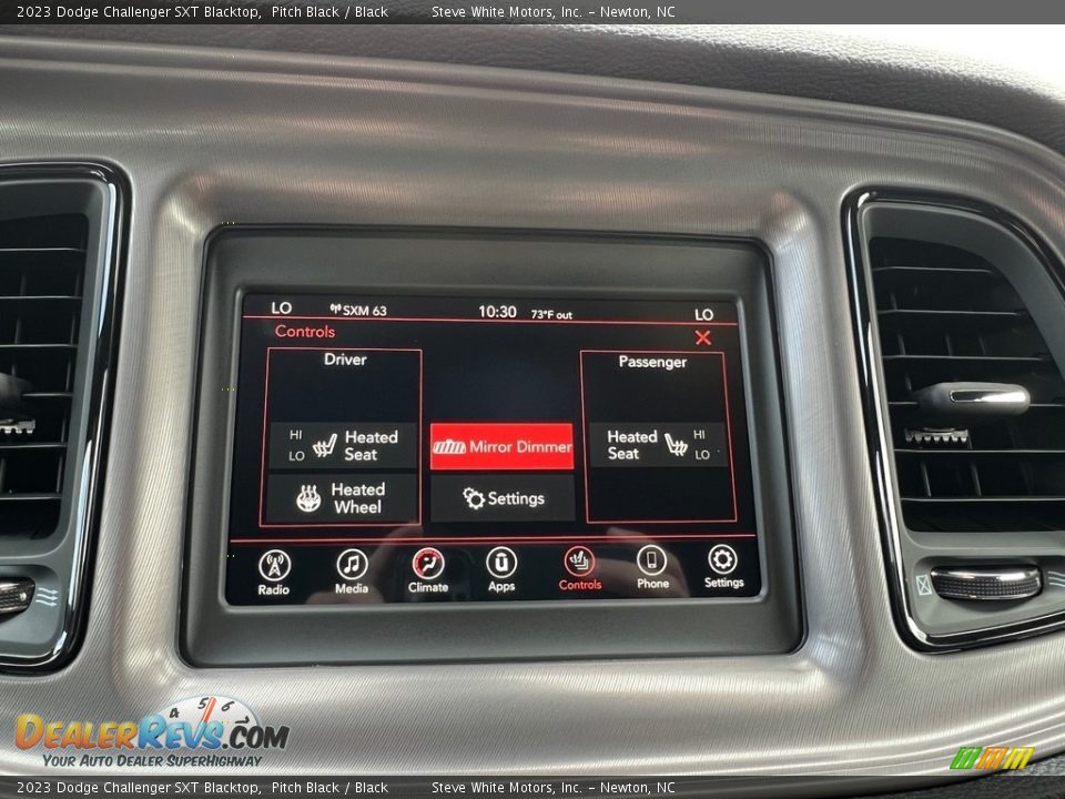 Controls of 2023 Dodge Challenger SXT Blacktop Photo #21