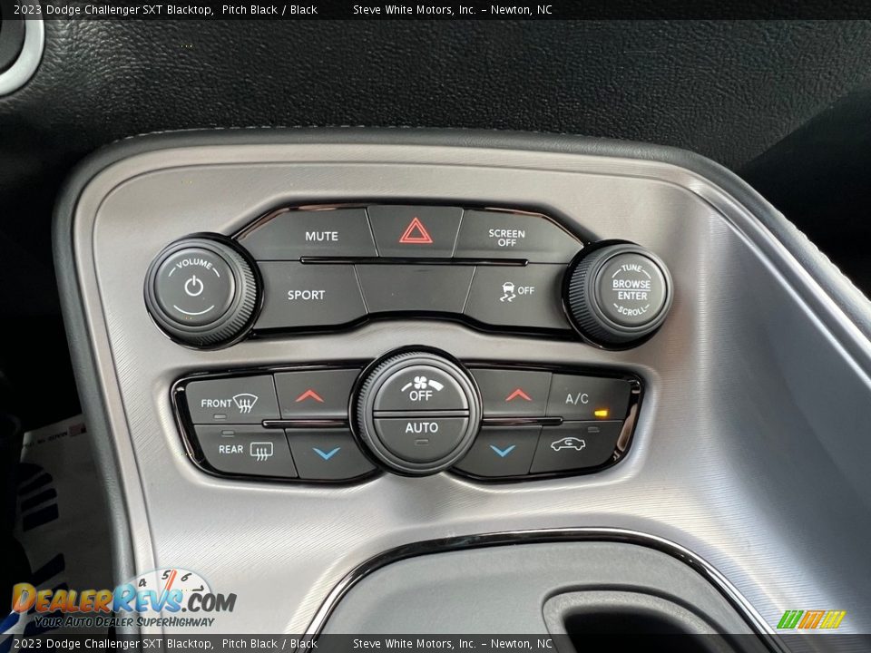 Controls of 2023 Dodge Challenger SXT Blacktop Photo #23