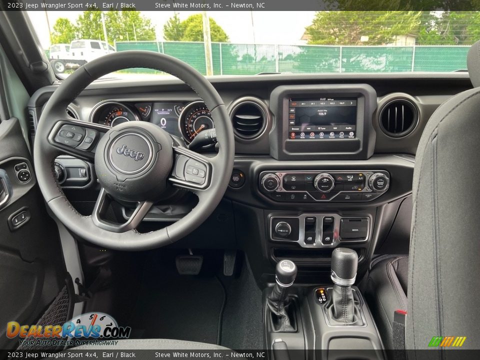 Dashboard of 2023 Jeep Wrangler Sport 4x4 Photo #17