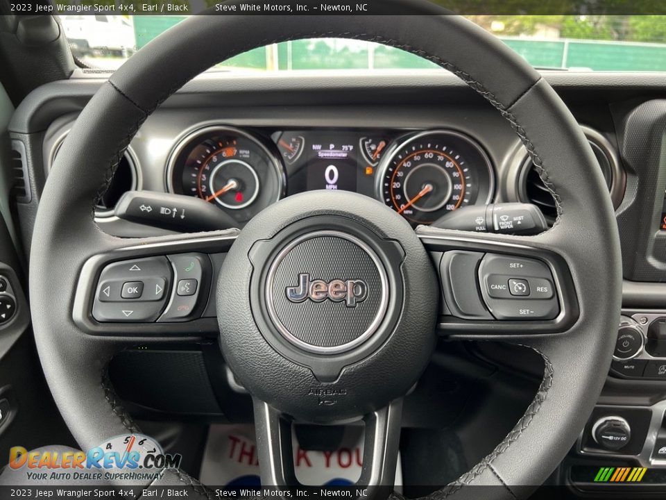 2023 Jeep Wrangler Sport 4x4 Steering Wheel Photo #18