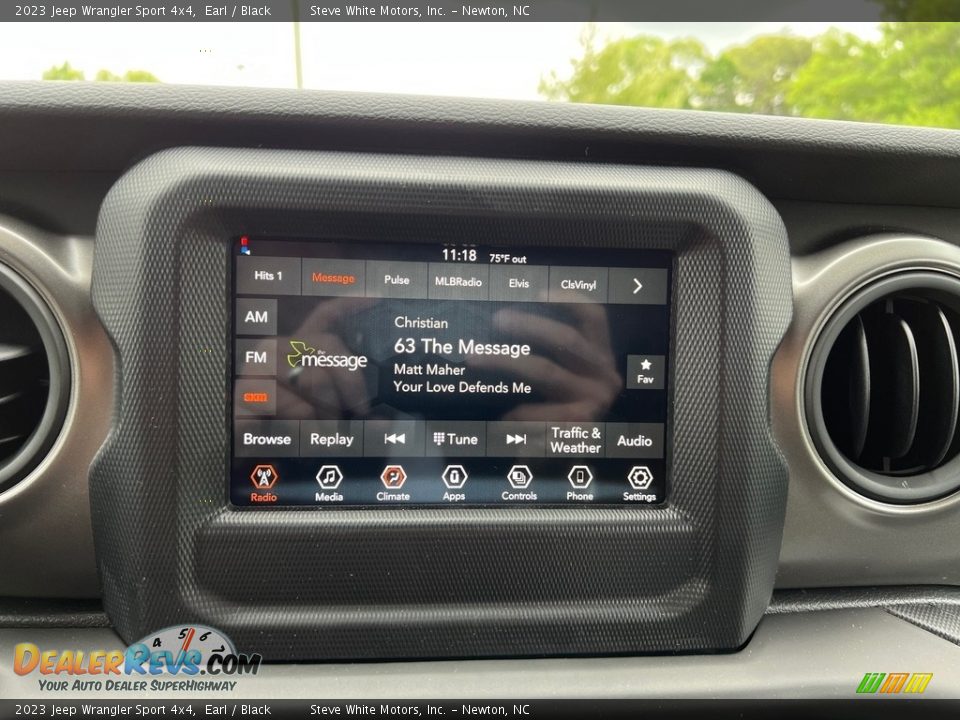 Controls of 2023 Jeep Wrangler Sport 4x4 Photo #20