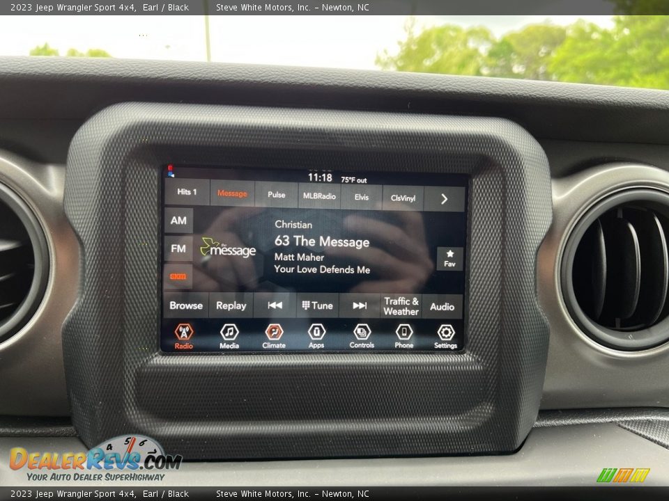 Controls of 2023 Jeep Wrangler Sport 4x4 Photo #20