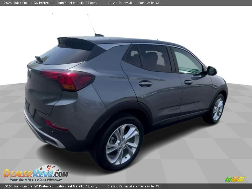 2020 Buick Encore GX Preferred Satin Steel Metallic / Ebony Photo #8