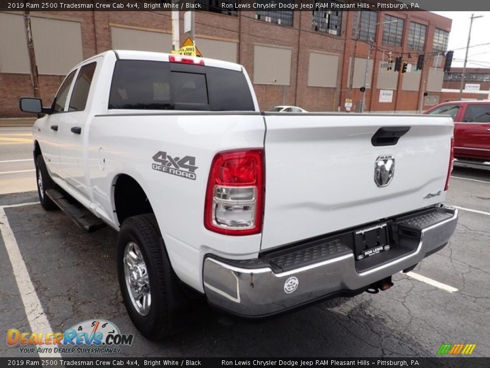 2019 Ram 2500 Tradesman Crew Cab 4x4 Bright White / Black Photo #7