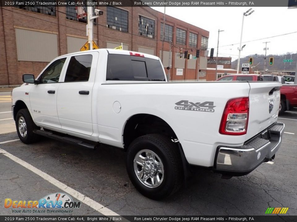 2019 Ram 2500 Tradesman Crew Cab 4x4 Bright White / Black Photo #9