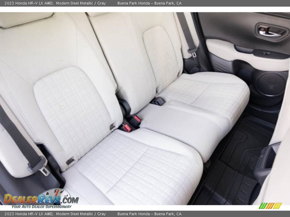 Rear Seat of 2023 Honda HR-V LX AWD Photo #31