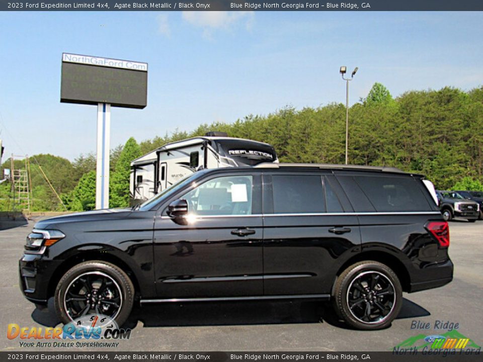 Agate Black Metallic 2023 Ford Expedition Limited 4x4 Photo #2