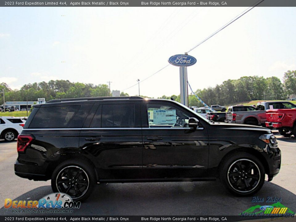 2023 Ford Expedition Limited 4x4 Agate Black Metallic / Black Onyx Photo #6