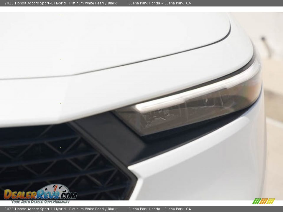2023 Honda Accord Sport-L Hybrid Platinum White Pearl / Black Photo #5