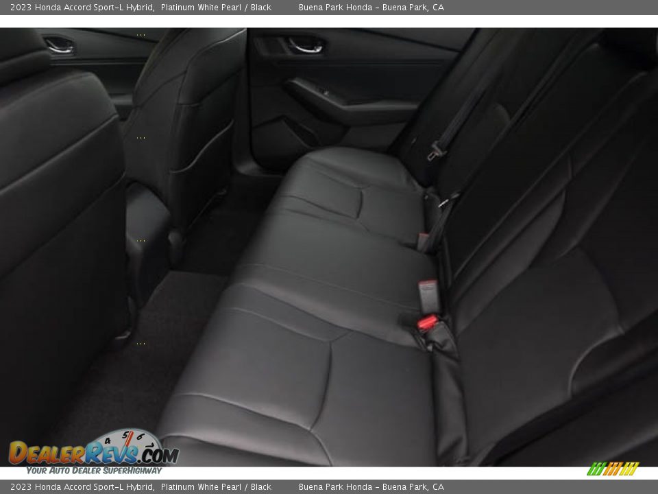 Rear Seat of 2023 Honda Accord Sport-L Hybrid Photo #18