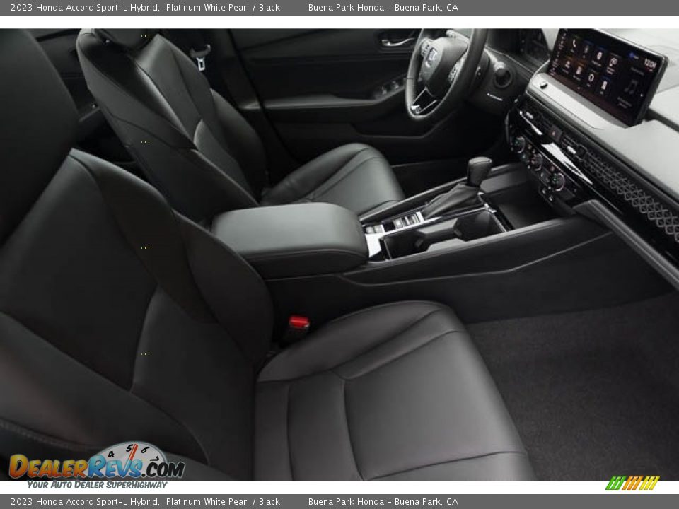 2023 Honda Accord Sport-L Hybrid Platinum White Pearl / Black Photo #31